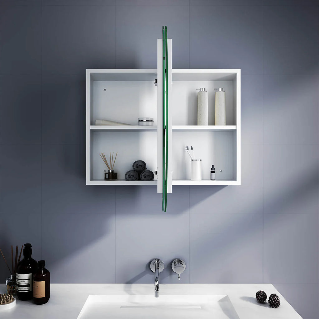 Emerson Oval Bathroom Mirror Cabinet