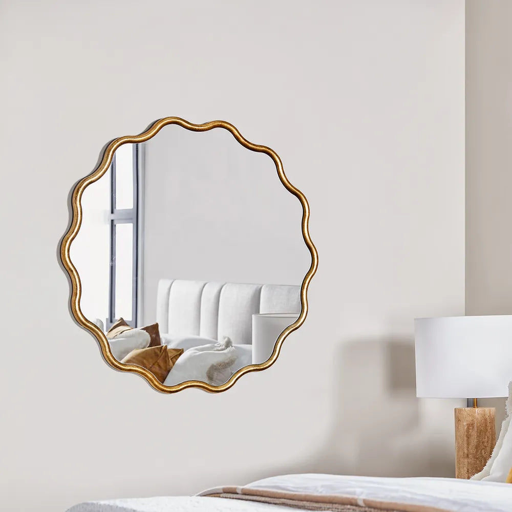 Emilie Gold Wall Mirror
