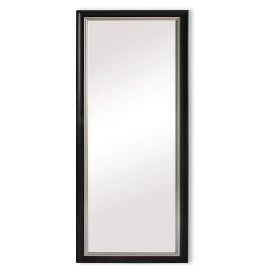 Emma Black and SIlver Full Length Mirror