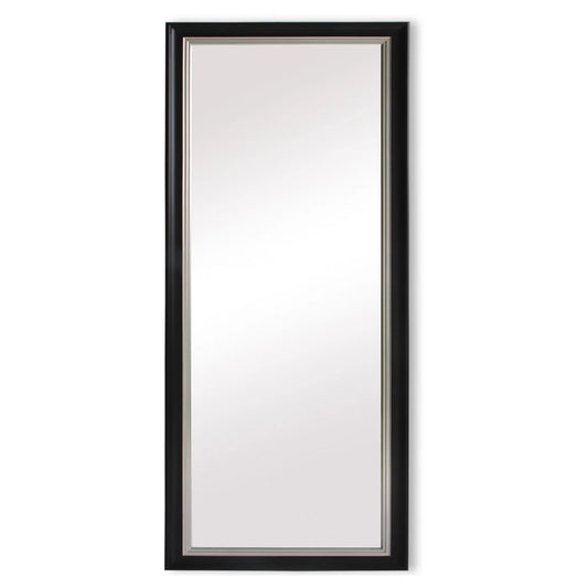 Nebula Black and SIlver Full Length Mirror