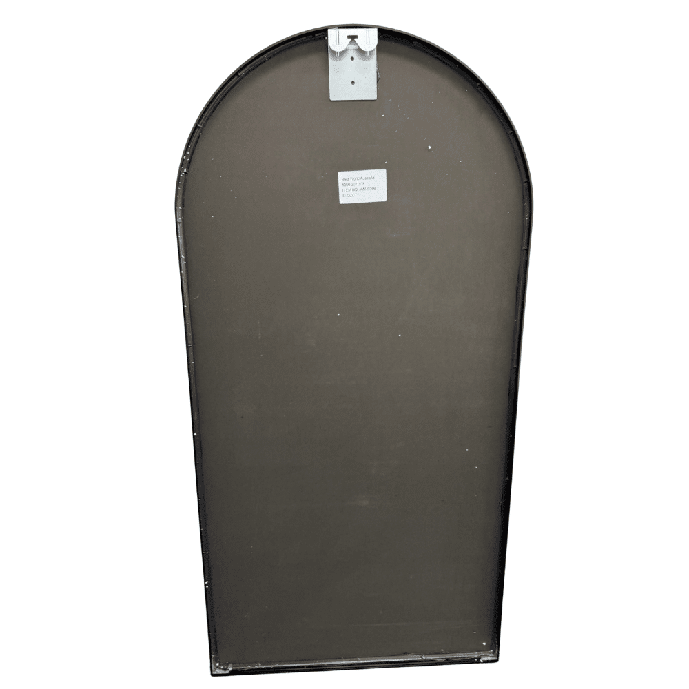 Fabian Black Arched Wall Mirror