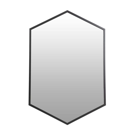 Florence Black Hexagon Mirror