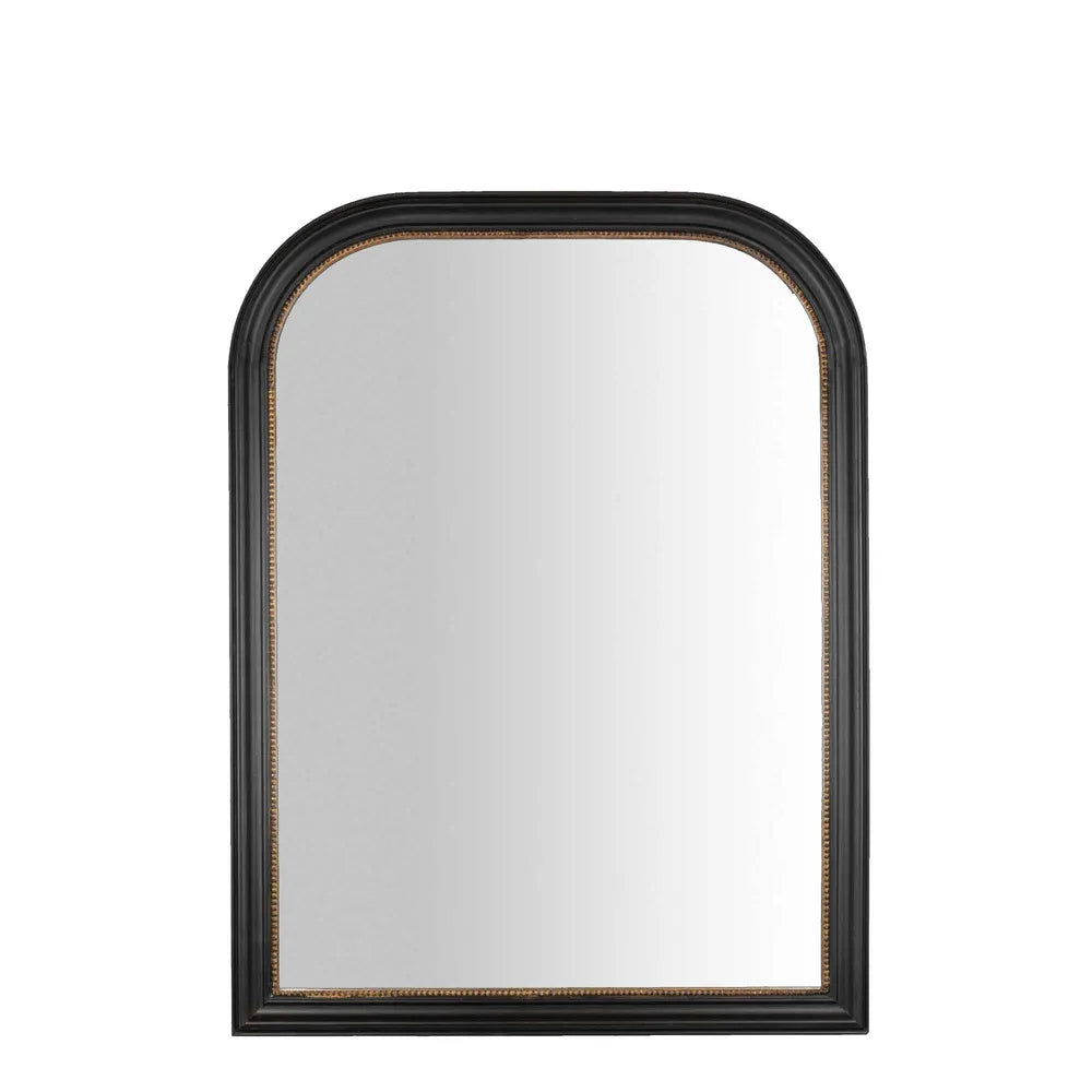 Florentia Arched Black Framed Wall Mirror