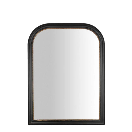Florentia Arched Black Framed Wall Mirror