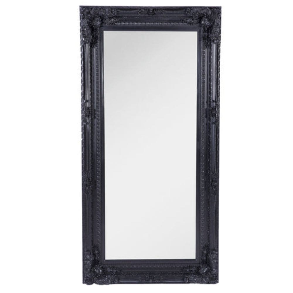 Floryn Black Ornate Full Length Mirror