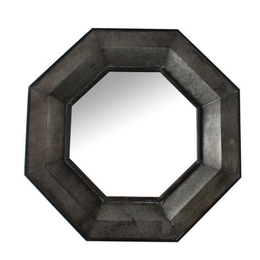 Frida Metal Octagon Mirror