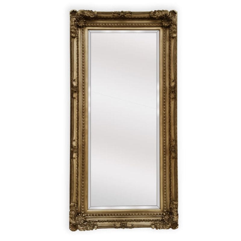 Geraldine Gold Floor Mirror