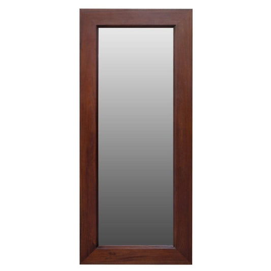 Gilbert Timber Full Length Mirror - Mahogany