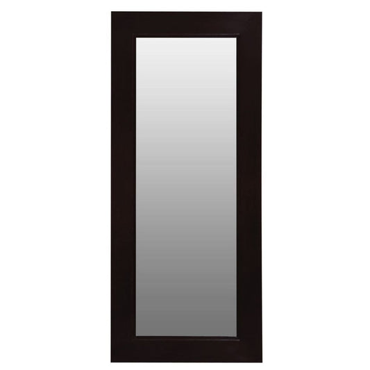 Gilbert Timber Full Length Mirror With Stand - Chocolate