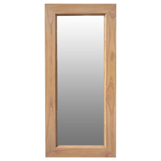 Gilbert Timber Full Length Mirror With Stand - Natural