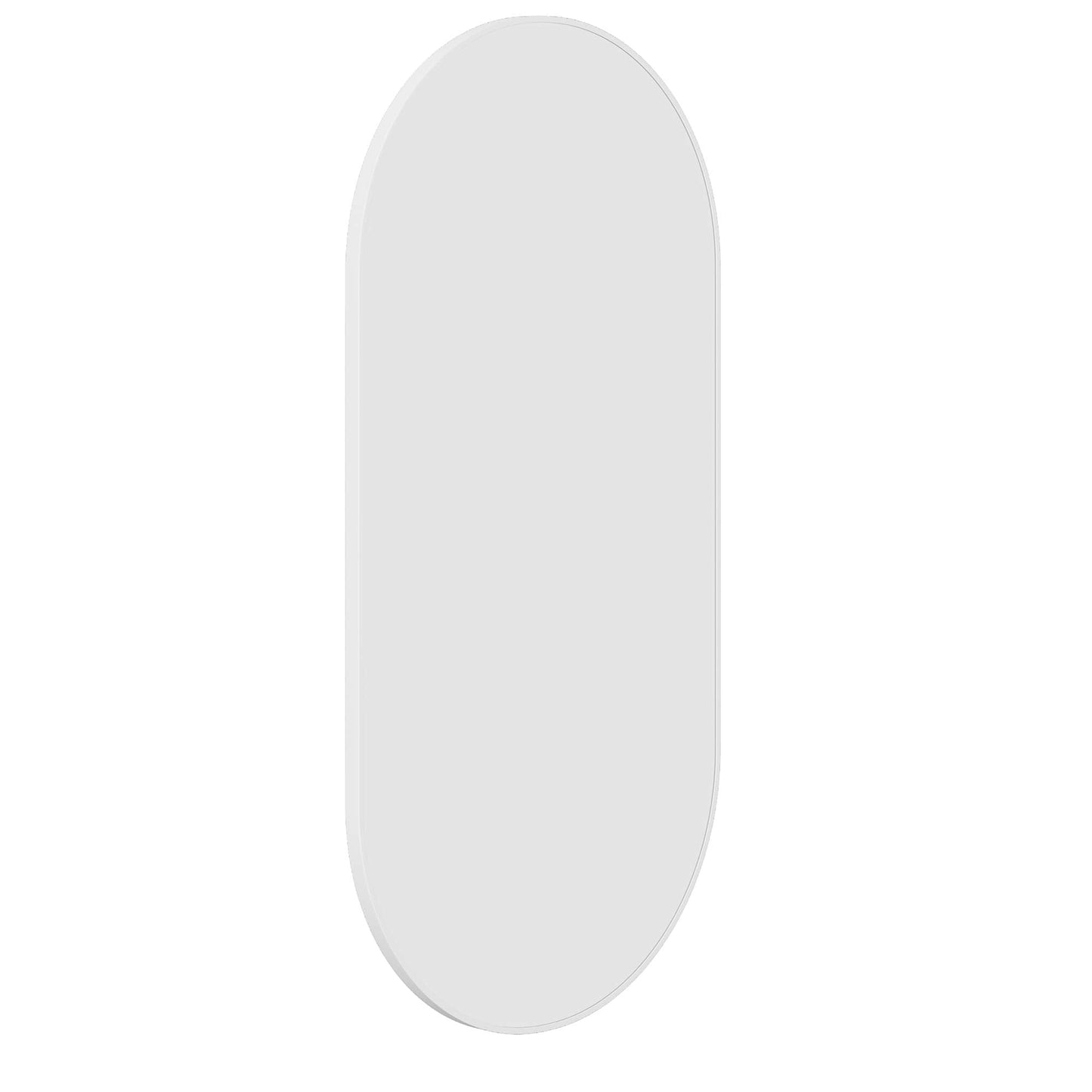 Havana Pill White Framed Mirror