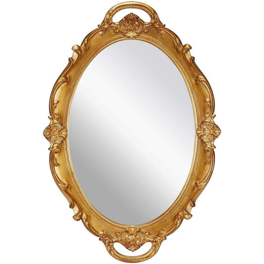 Hilda Gold Oval Mirror