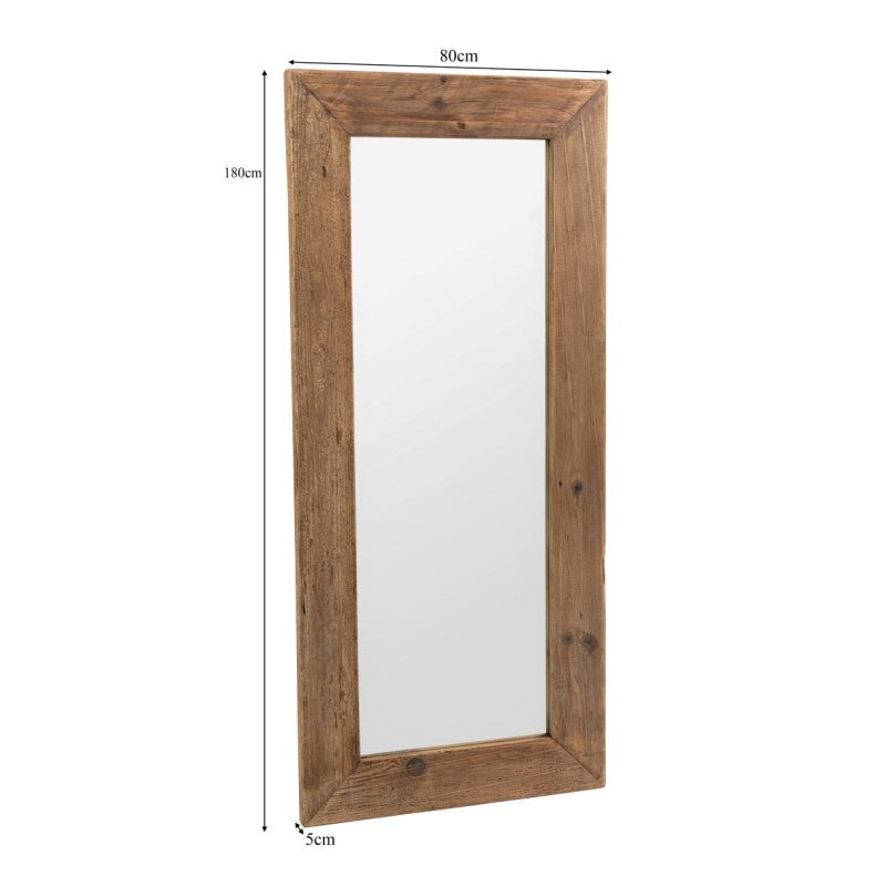 Homestead Wood Full Length Mirror