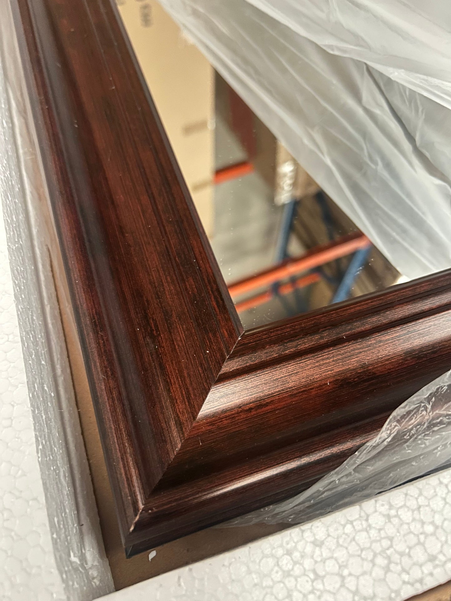 Nebula Walnut Full Length Mirror