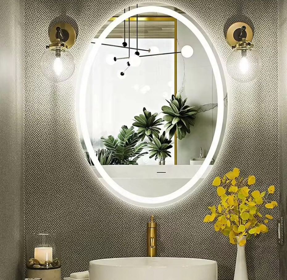 Livia Oval LED Mirror