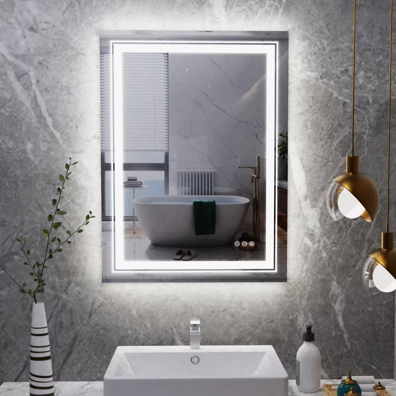 Livia Rectangle LED Mirror