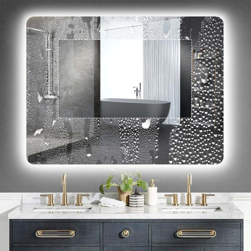Megara Rectangular LED Mirror