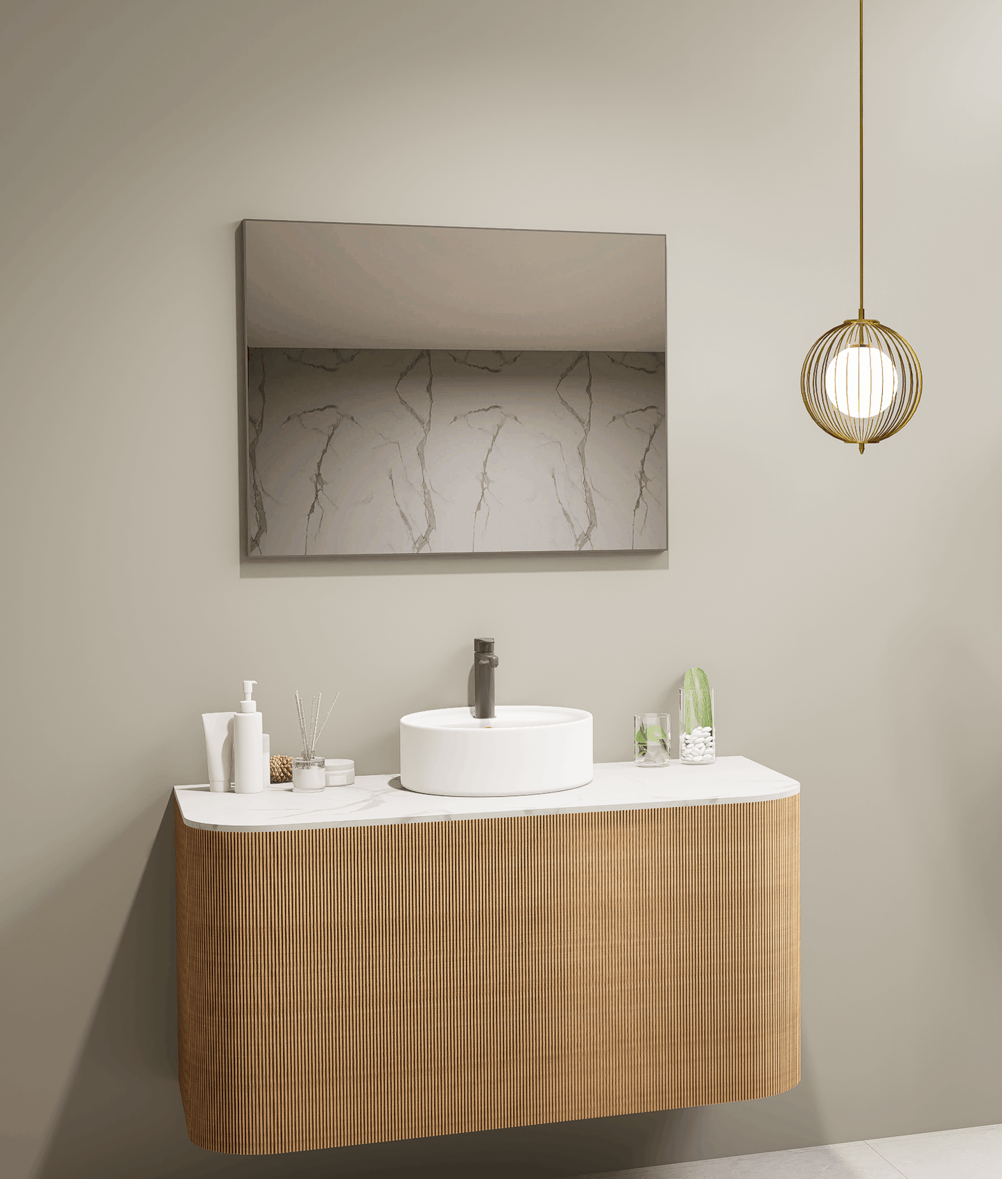 Nexus Rectangle Framed Mirror