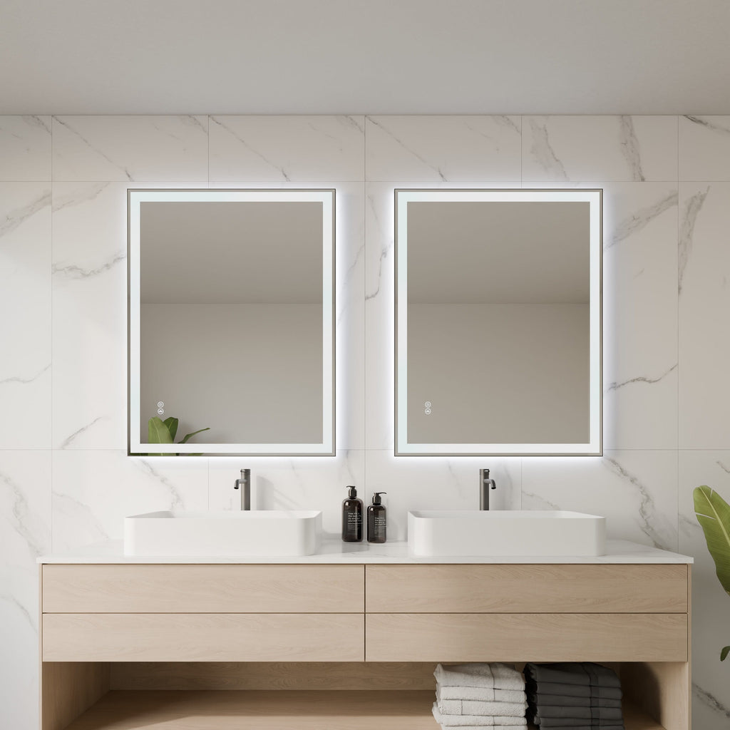 Nexus Rectangle Framed LED Bathroom Mirror