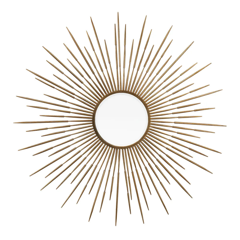 Sunburst Design Wall Mirror