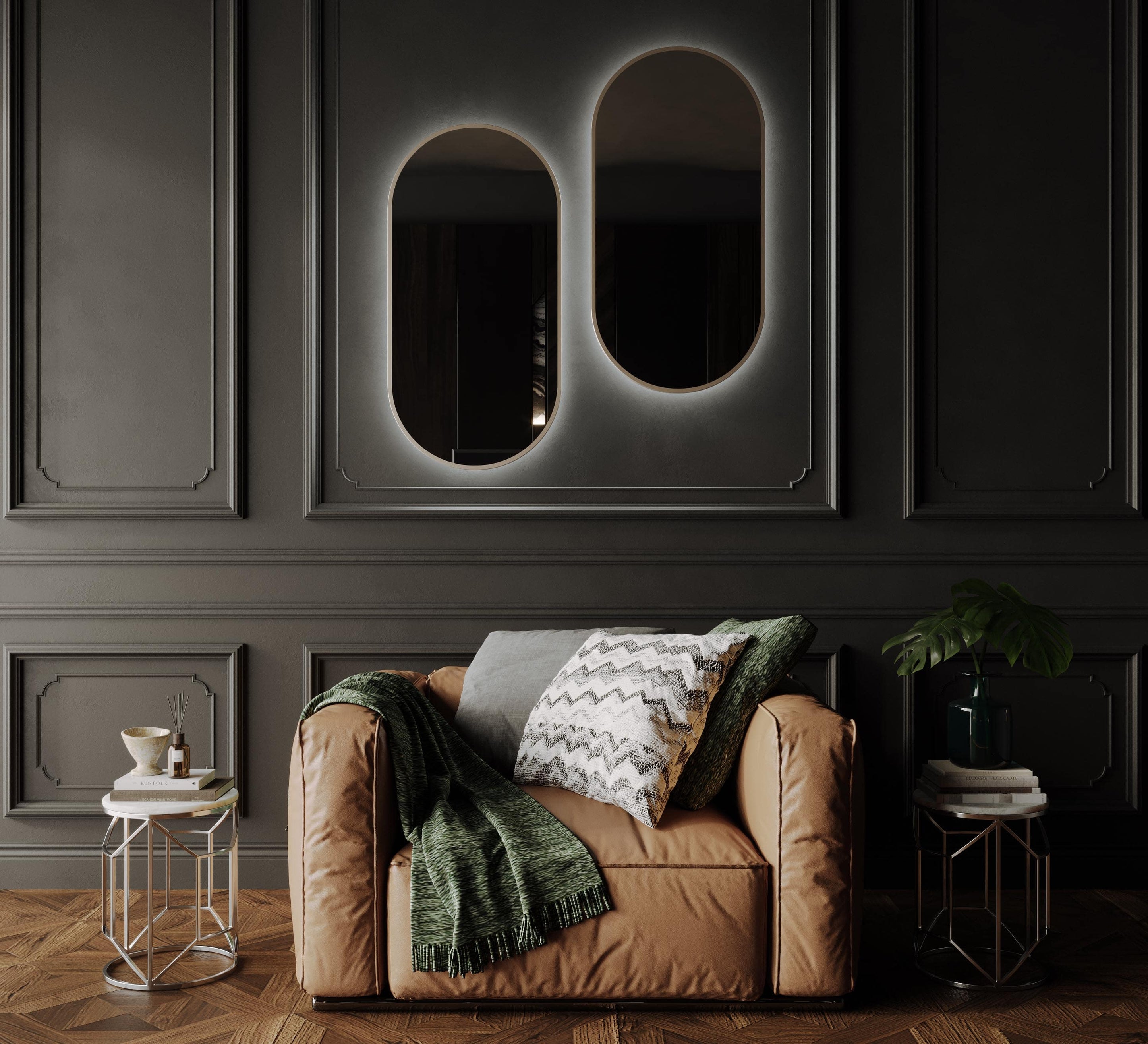 O-Series Oval LED Mirror – Mirrors Direct