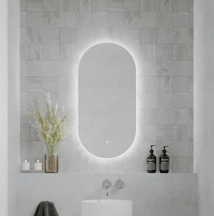 Remer O-Series Oval LED Mirror