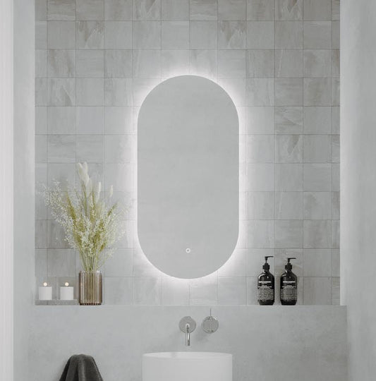 O-Series Oval LED Mirror