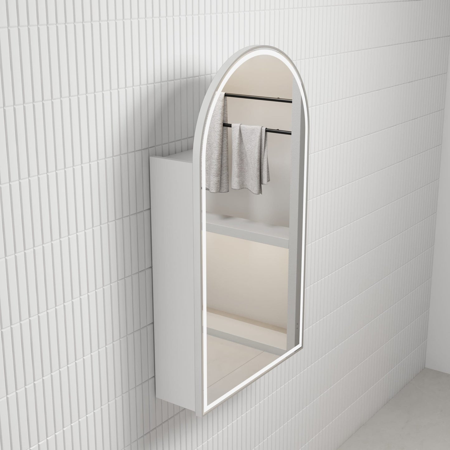 Oakley Arch LED Shaving Cabinet