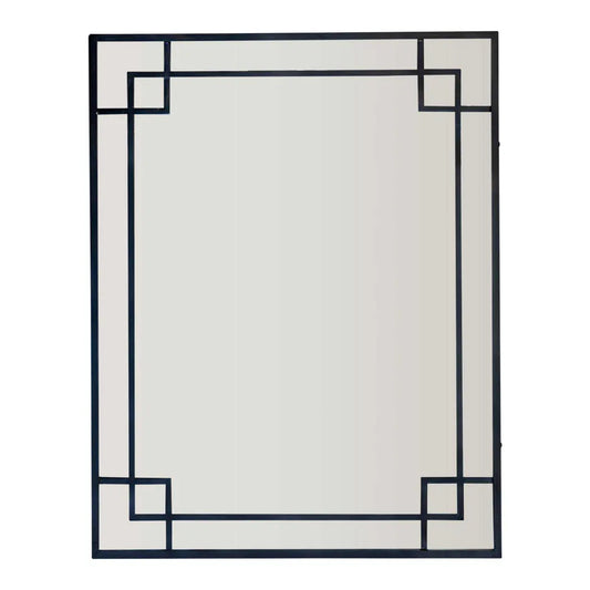 Penelope Black Iron Frame Mirror