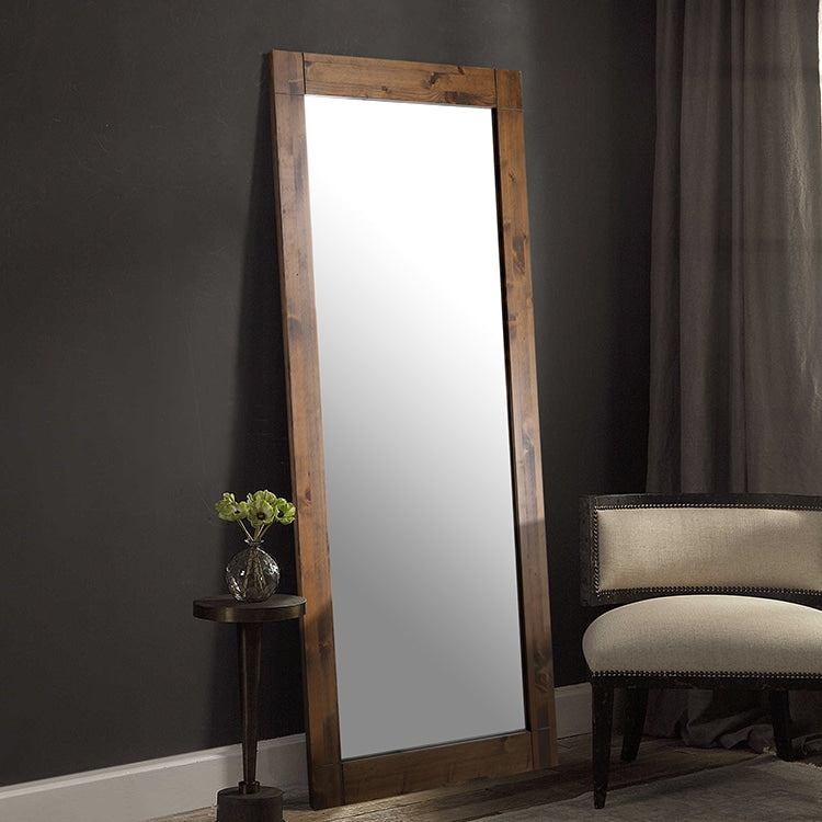 Raventree Woodgrain Nordic Rectangular Mirror