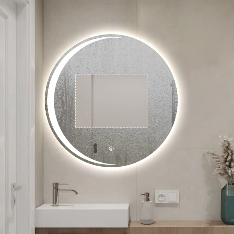 Reverie Cresent Moon LED Mirror
