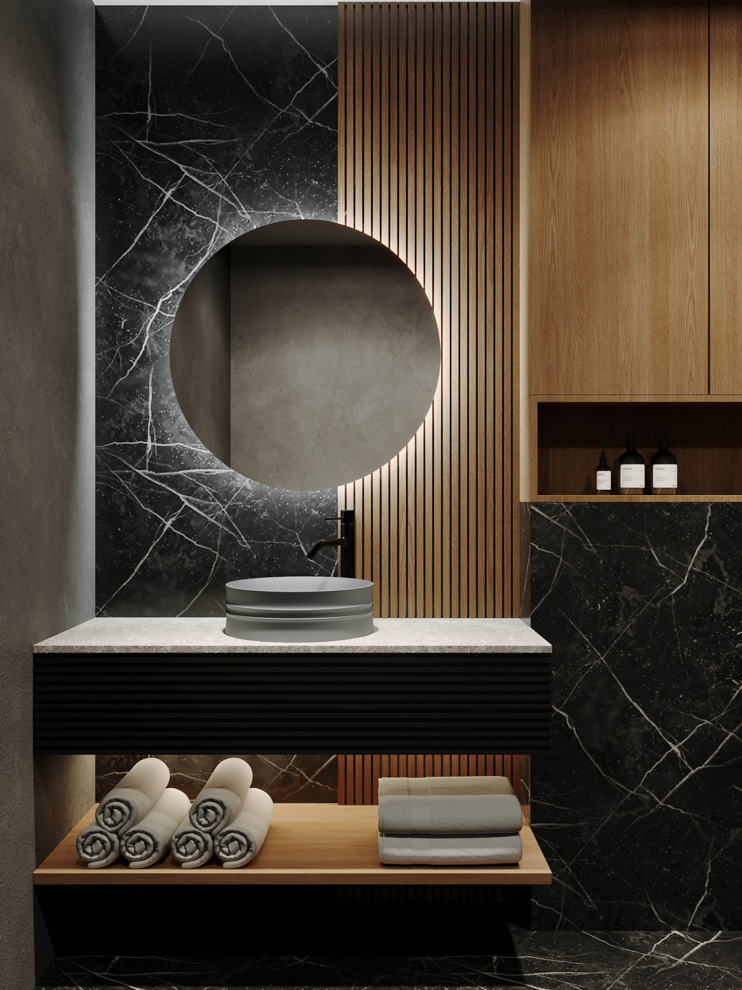 S-Series Round LED Mirror – Mirrors Direct