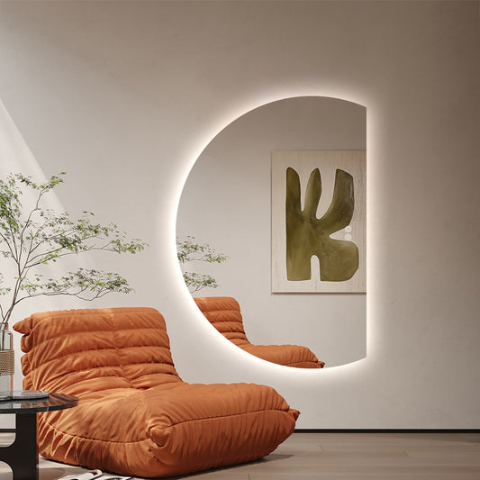 Serenity Backlit Moon LED Mirror