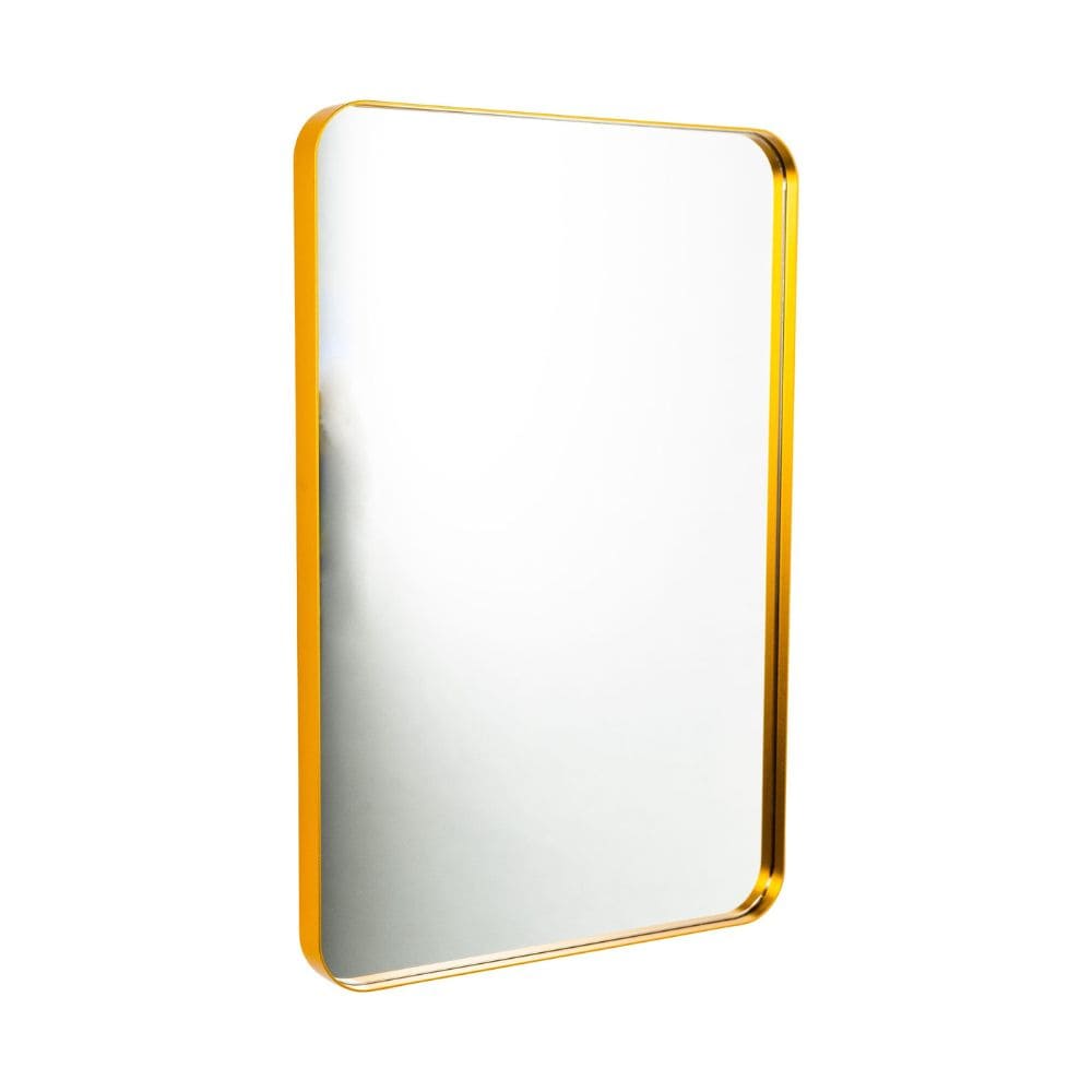 Feature Mirror Rectangle Sienna Gold Soft Edge Rectangle Mirror – Mirrors Direct