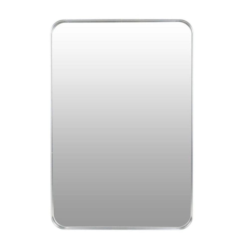 Sienna Silver Soft Edge Rectangle Mirror – Mirrors Direct