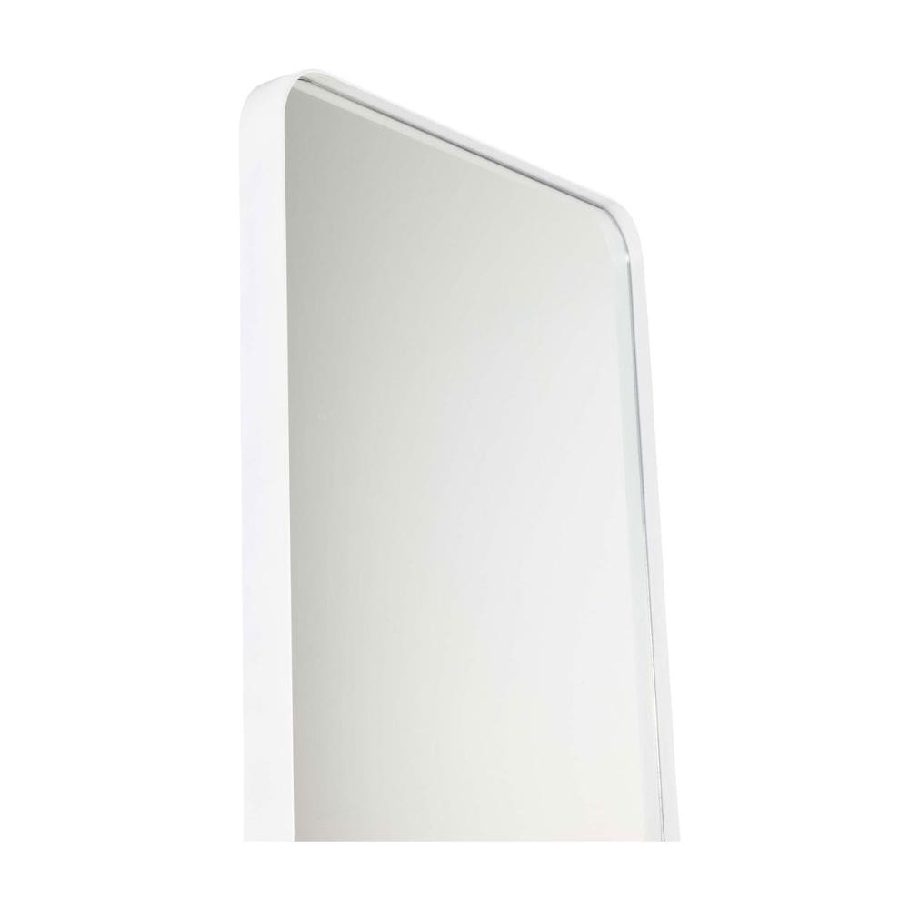 Sienna White Recessed Frame Wall Mirror