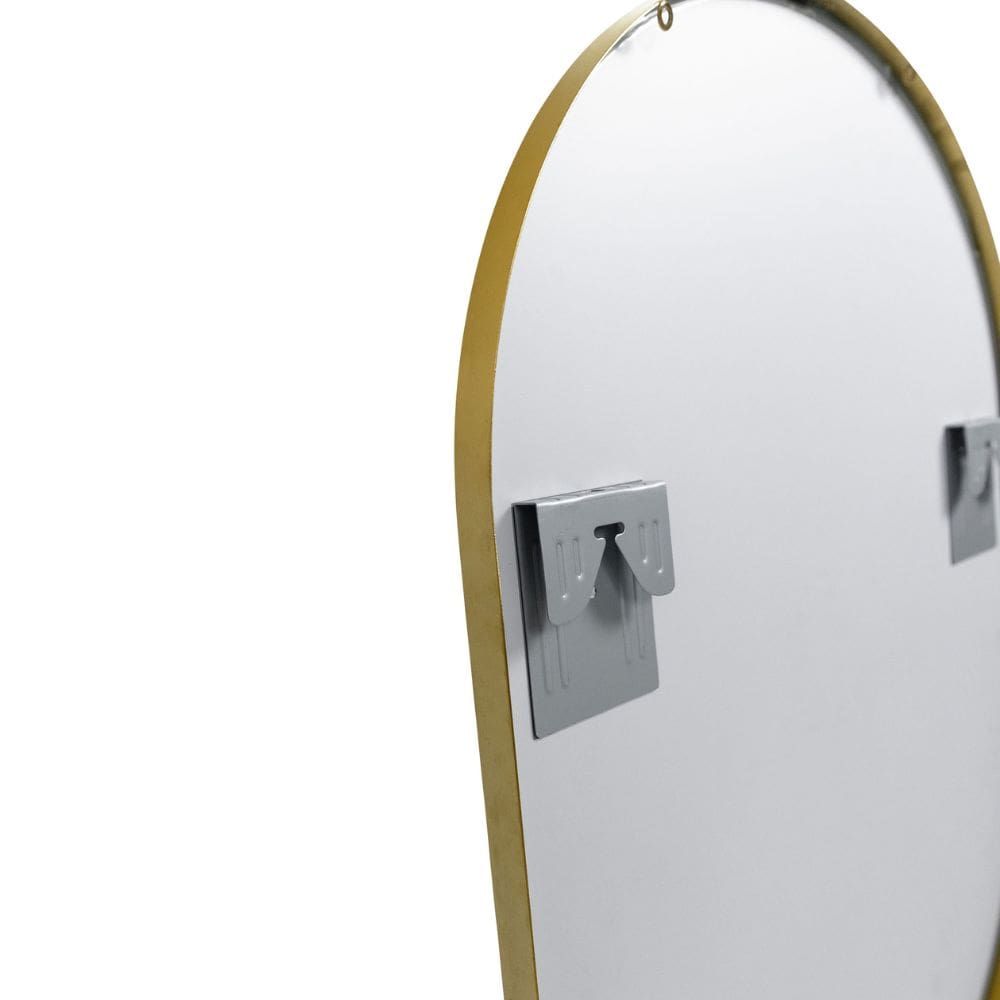 Sofia Brass Oval Mirror