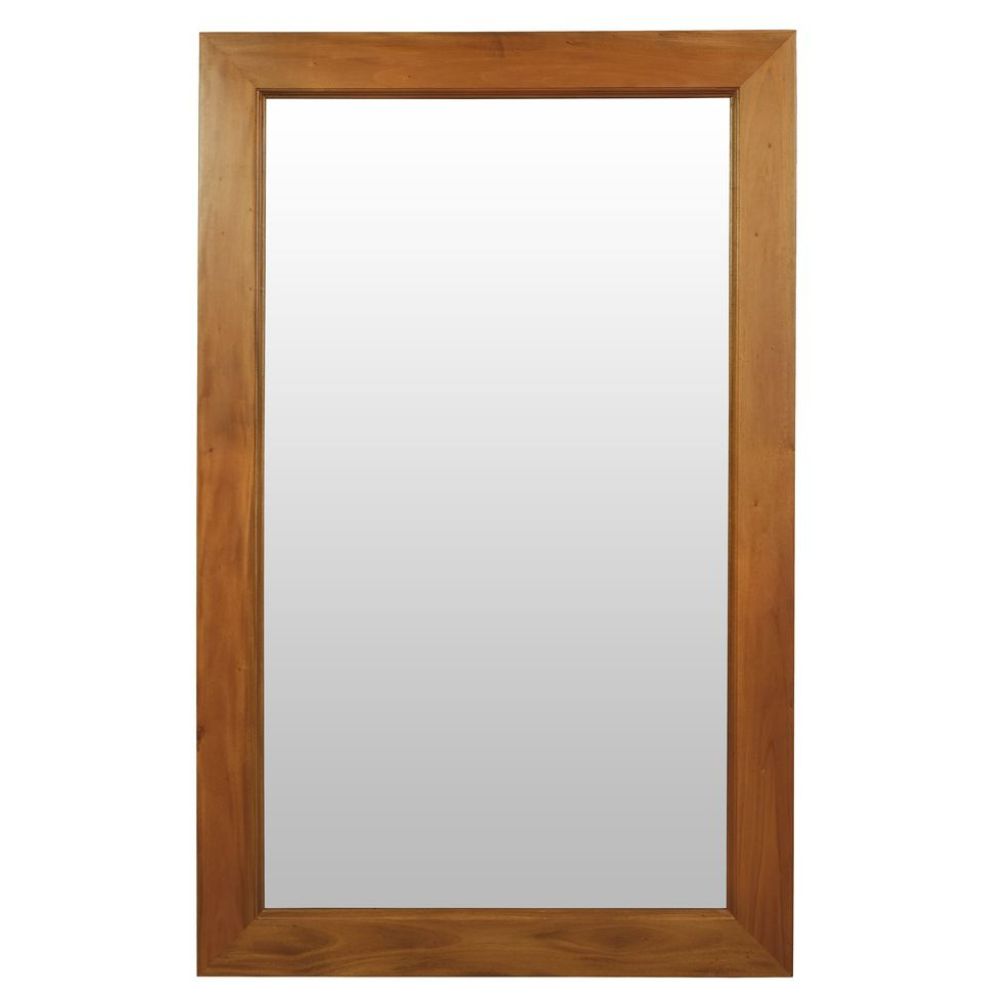 Stanley Timber Frame Full Length Mirror - Light Pecan