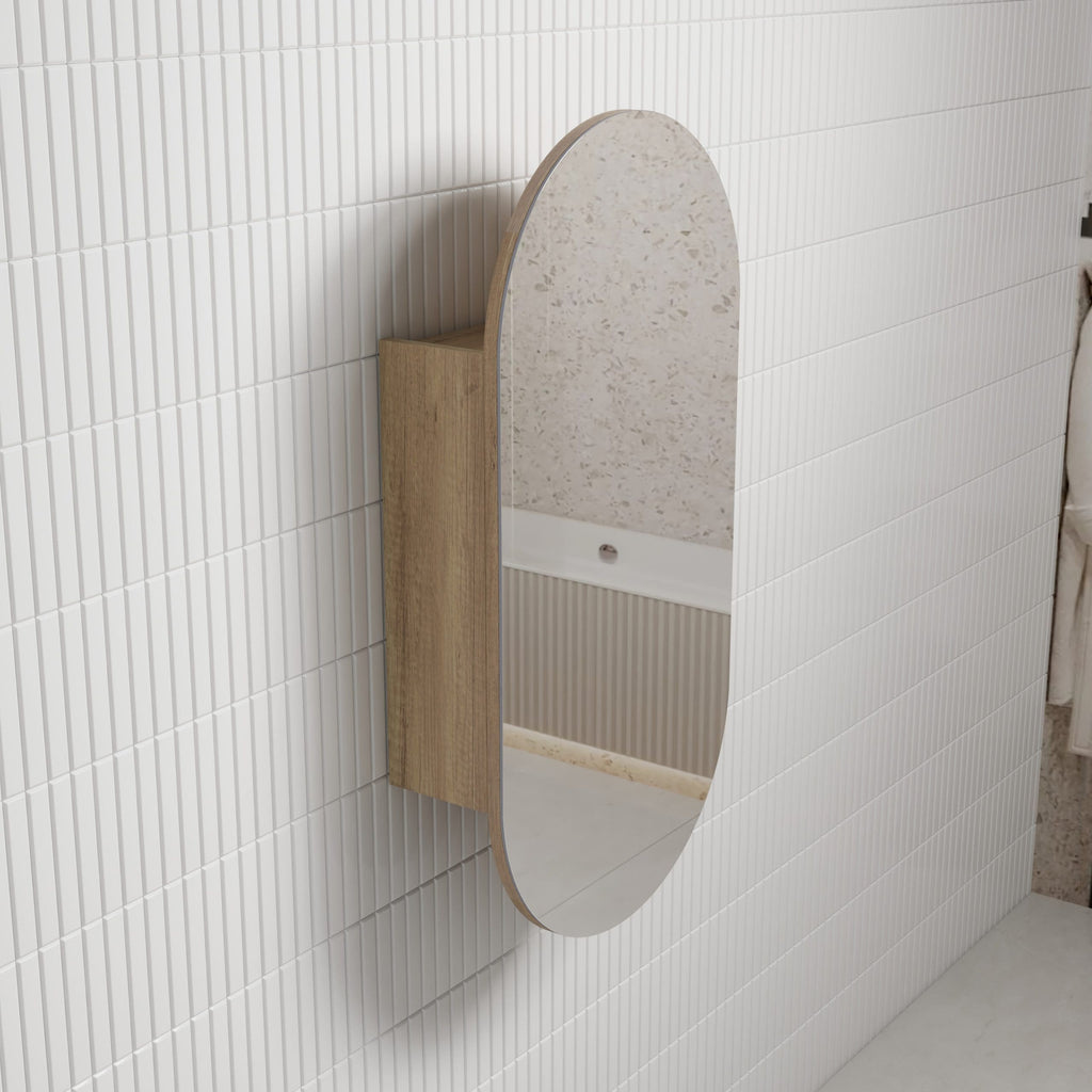 Stella Oval Shaving Cabinet