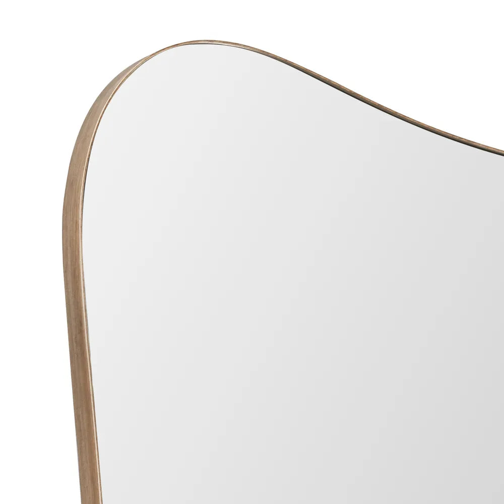 Sylvie Gold Frame Floor Mirror