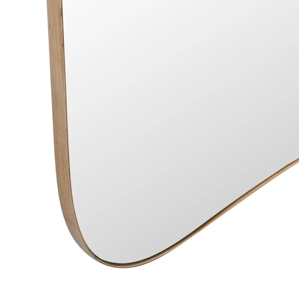 Sylvie Gold Frame Floor Mirror