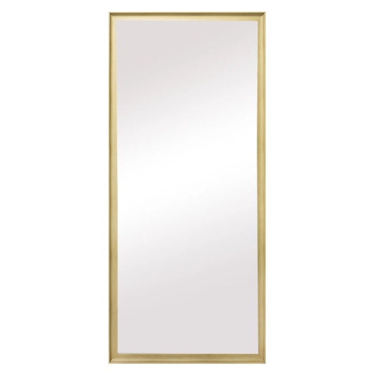 Vashly Natural Floor Mirror