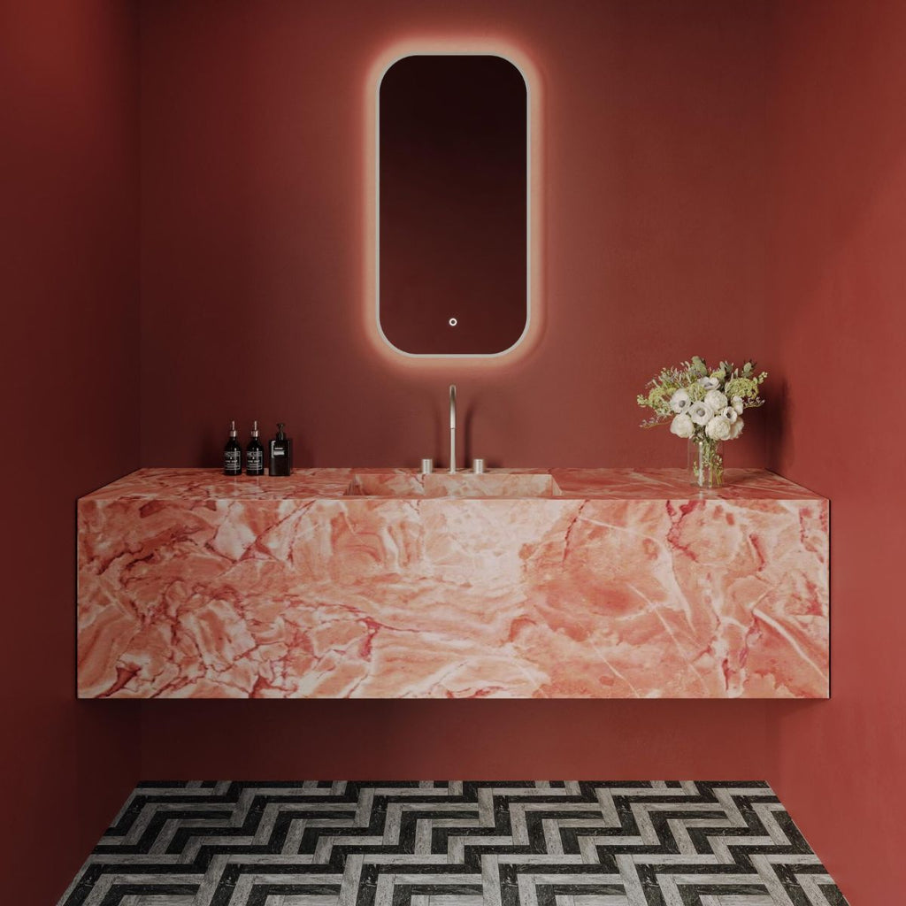 I-Series Rounded Rectangle LED Mirror