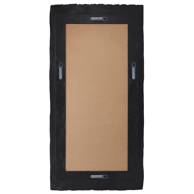 Vex Grey Frame Rectangular Wall Mirror