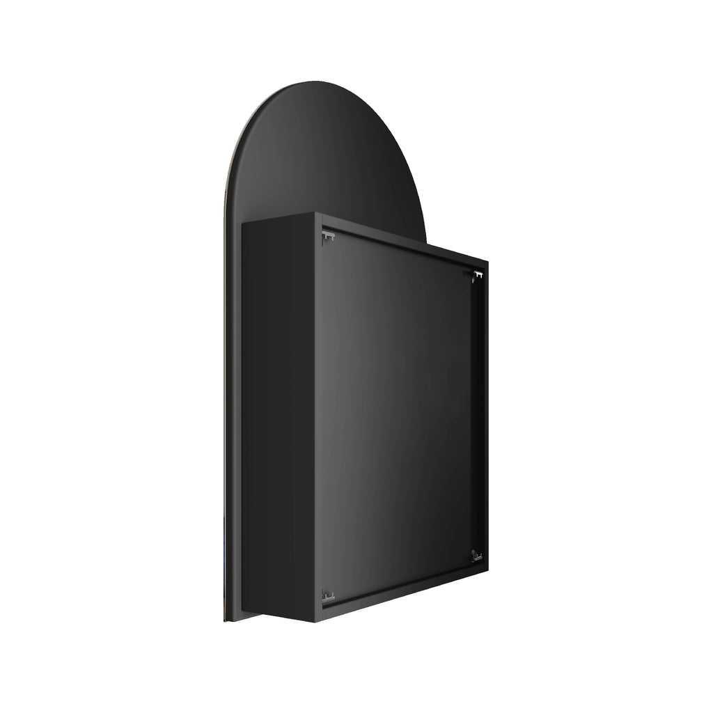 Vienna Arch Black Mirror Cabinet