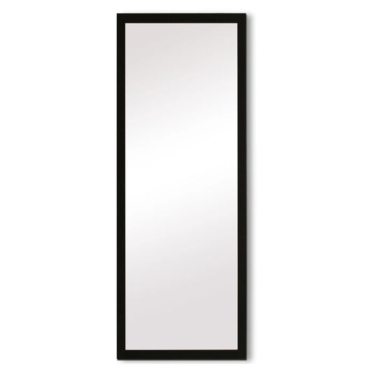 Wesley Slim Black Full Length Mirror