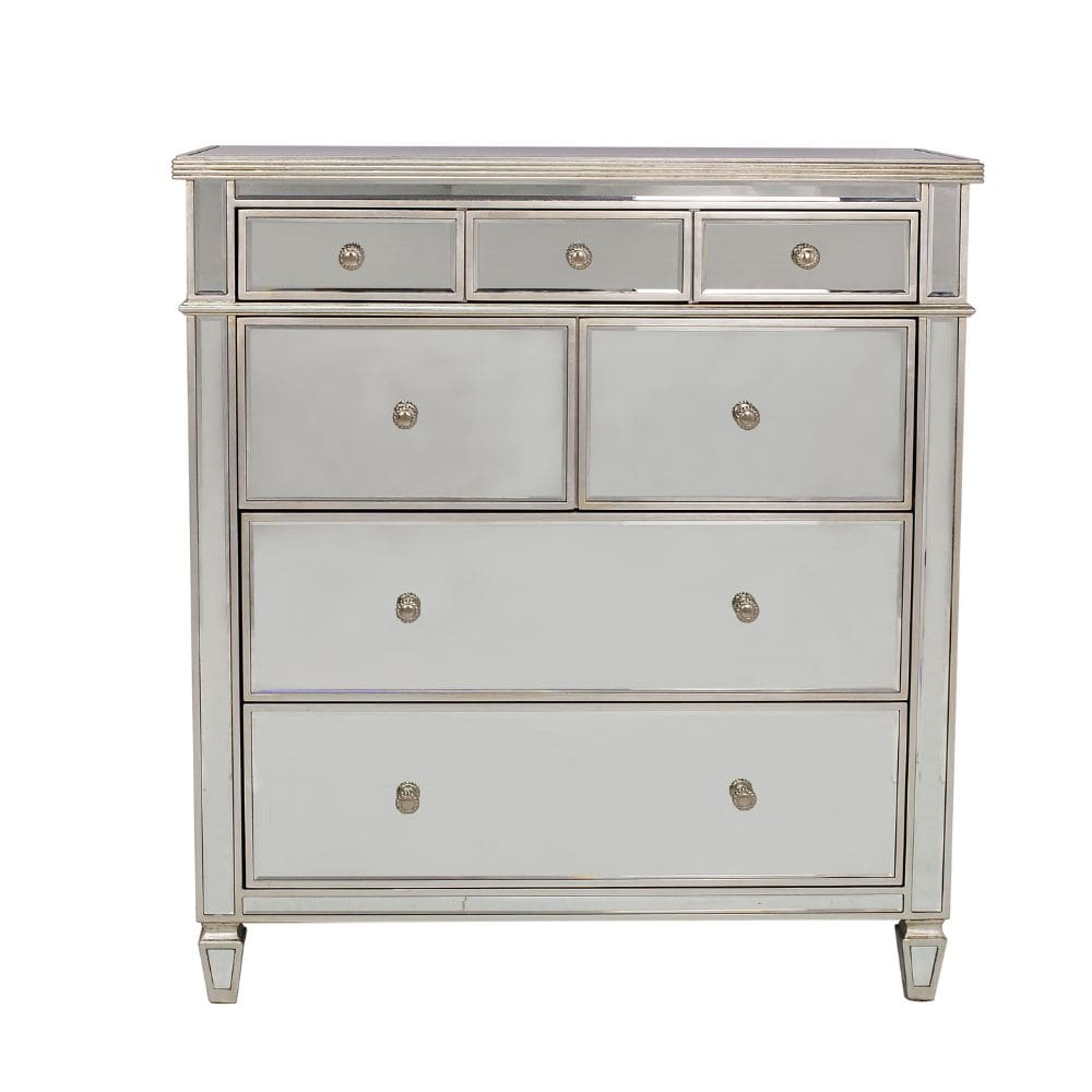 Willa Elegant Mirrored Drawer