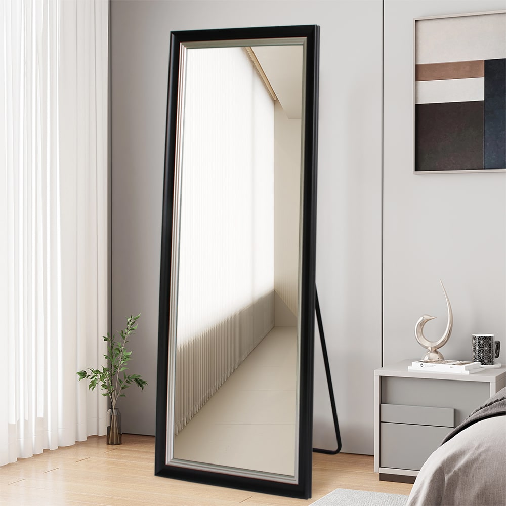 Xion Black Rectangular Iconic Mirror