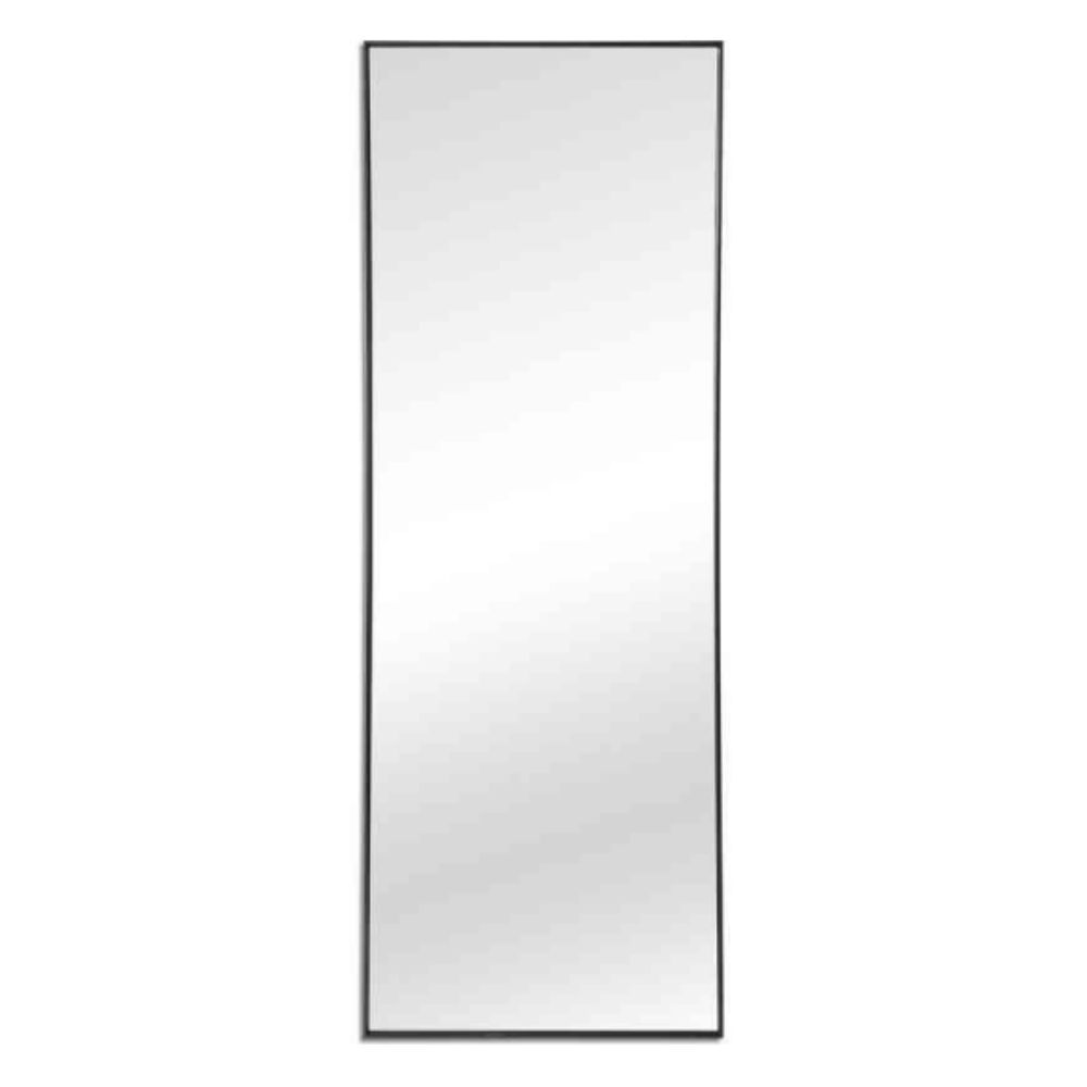 Zaya Black Rectangular Classic Mirror