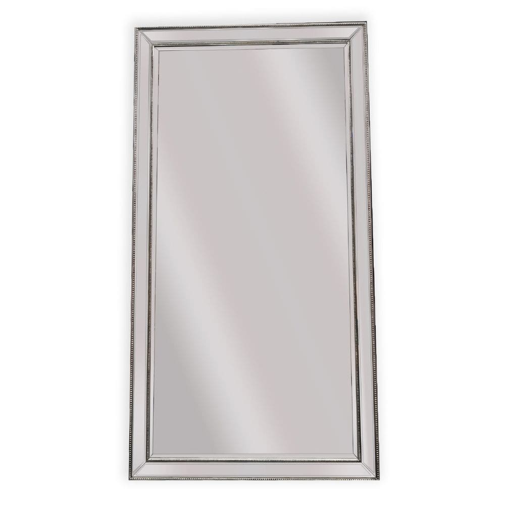 Zesar Silver Beaded Full Length Mirror